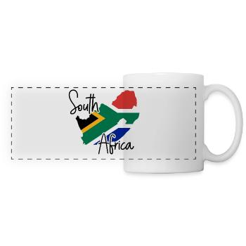 Südafrika - Panoramatasse - Weiß - Vorne