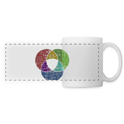 42 - La Réponse Ultime Nerd & Science-Fiction - Mug panoramique contrasté et blanc
