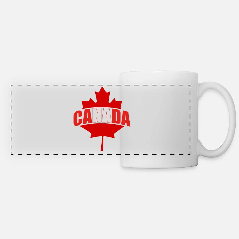 Canada Canada home - Panoramic Mug - white