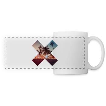 Malibu Travel Sommer Urlaub Geschenk - Panoramic Mug - white - Front