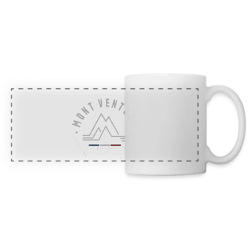 Mont Ventoux - Le Géant de Provence Cyclisme - Mug panoramique contrasté et blanc