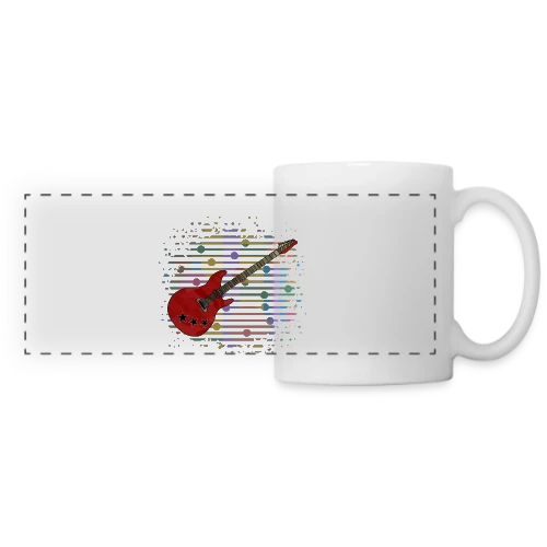 Mystère Numérique 2568 - Mug panoramique contrasté et blanc