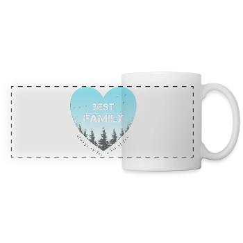 best family - Panoramic Mug - white - Front