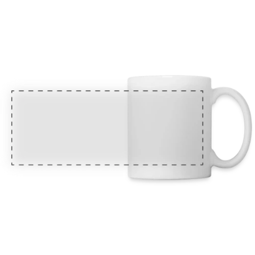 Mon Super Pouvoir : Révélez Votre Force Intérieure - Mug panoramique contrasté et blanc