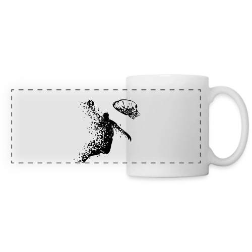 Passion Basketball : Le Donqueo - Mug panoramique contrasté et blanc