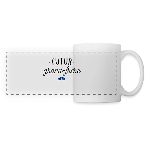 Futur Grand Frère - Mug panoramique contrasté et blanc