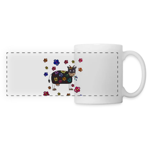 La Vache Stylée - Mug panoramique contrasté et blanc