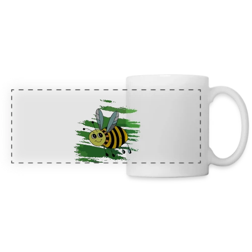 Insectes Fascinants : Merveilles de la Nature - Mug panoramique contrasté et blanc