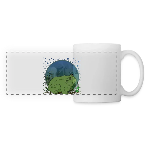 L'Énigme du Chiffre Mystère - Mug panoramique contrasté et blanc