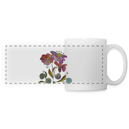 Esprit Libre - Mug panoramique contrasté et blanc