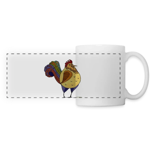 Énigme Numérique 4194 - Mug panoramique contrasté et blanc