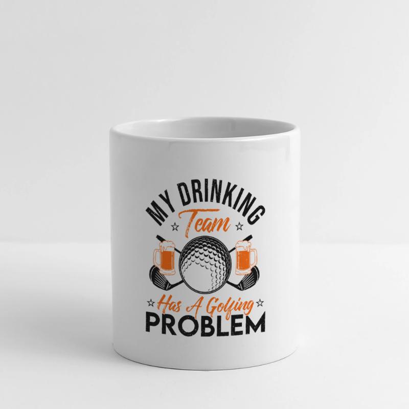 My Drinking Team Has A Golf Problem Golfing Golfer Panoramatasse