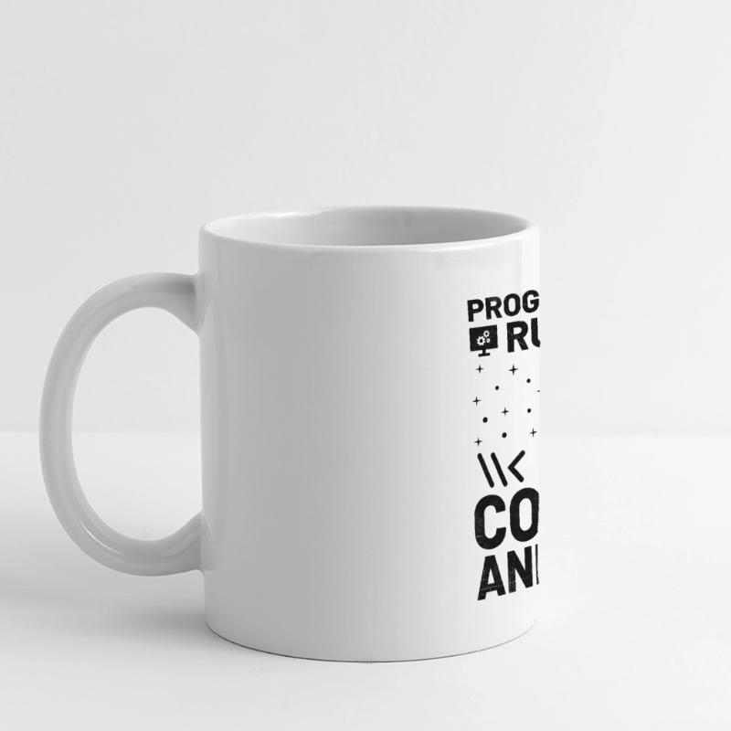 Kaffee-Codierung Programmierer Programmierer Entwickler Nerd Coff Panoramatasse