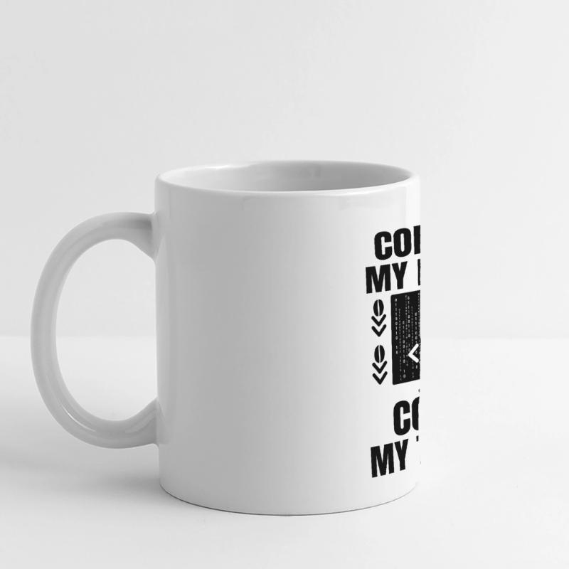 Kaffee-Codierung Programmierer Programmierer Entwickler Nerd Coff Panoramatasse