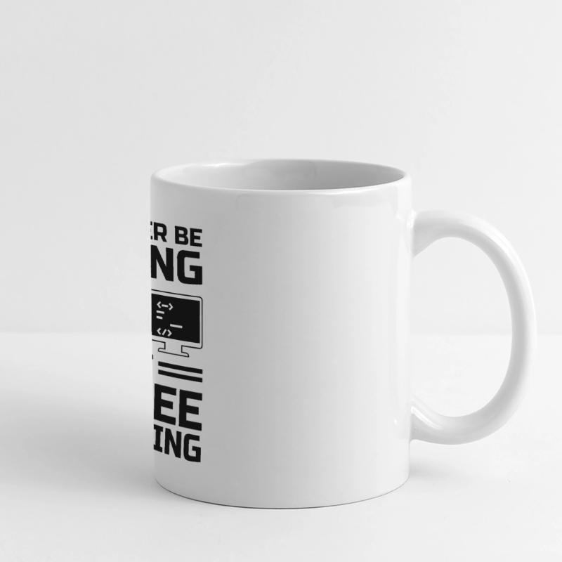 Kaffee-Codierung Programmierer Programmierer Entwickler Nerd Coff Panoramatasse