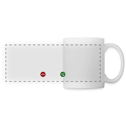 Mon Cheval M'appelle - Mug panoramique contrasté et blanc