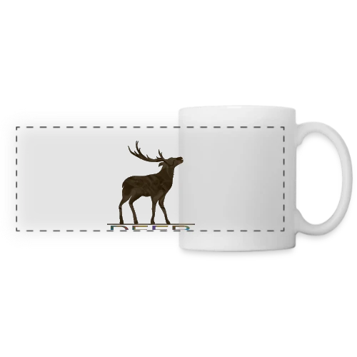 L'Énigme du 4442 - Mug panoramique contrasté et blanc
