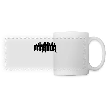 Parkour Parkour Runner Freerunning Freerunner Frees - Panoramic Mug - white - Front