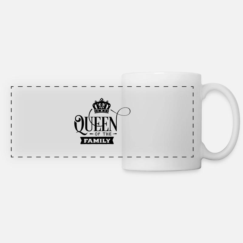 Queen - Panoramatasse - Weiß