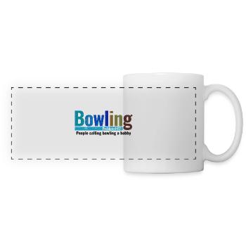 Bowling - Panoramatasse - Weiß - Vorne