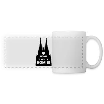 Cologne - Panoramic Mug - white - Front