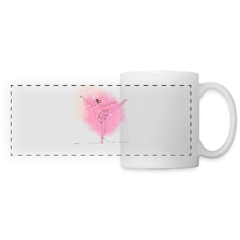 Ballerina - Panoramic Mug - white - Front