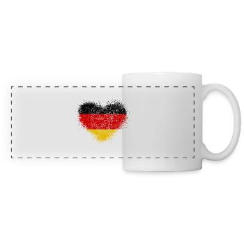 Deutschland - Panoramatasse - Weiß - Vorne