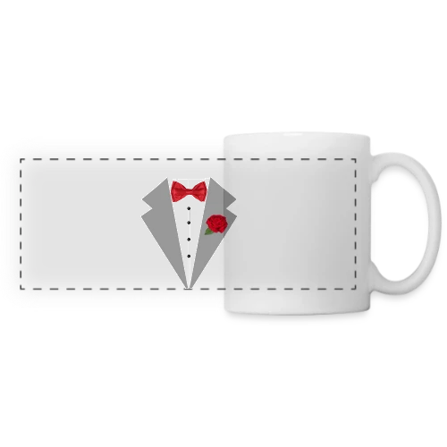 Mariage - Futur Marié ou Mariée - Mug panoramique contrasté et blanc