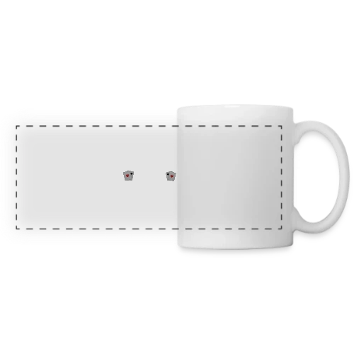 King of Poker - Mug panoramique contrasté et blanc