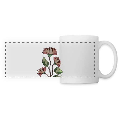Le Chiffre 3512 - Mug panoramique contrasté et blanc