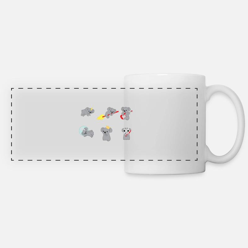 Koala - Koala Bear - Koala Bear - Be Different - Panoramic Mug - white
