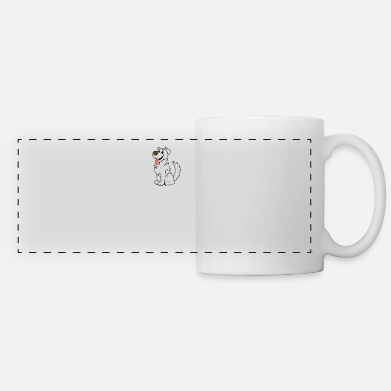 Dogs Dad Dog Daddy Daddy Dog Daddy - Panoramic Mug - white