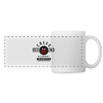 boxing - Panoramic Mug - white - Front