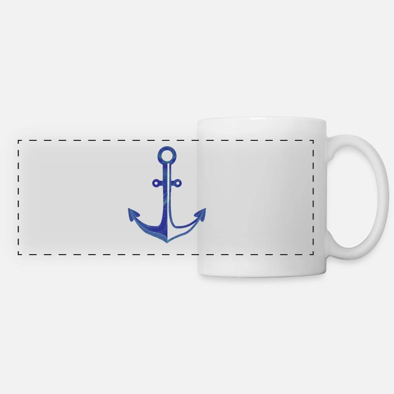 Nautical - Panoramic Mug - white