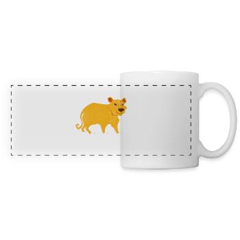 Jungle Animal Tiger - Panoramic Mug - white - Front