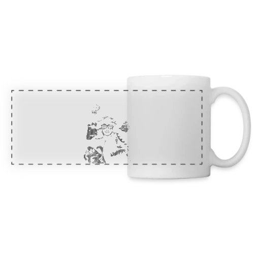 Monde Onirique - Mug panoramique contrasté et blanc