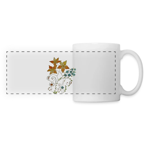 Numéro Mystère 4146 - Mug panoramique contrasté et blanc