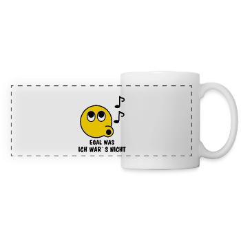 No matter what, I was not - Panoramic Mug - white - Front