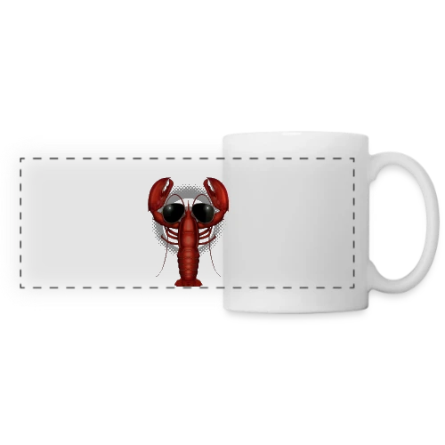 Homard Stylé - Mug panoramique contrasté et blanc