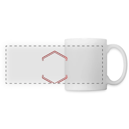 T-shirt Gendre Parfait et au Top - Mug panoramique contrasté et blanc