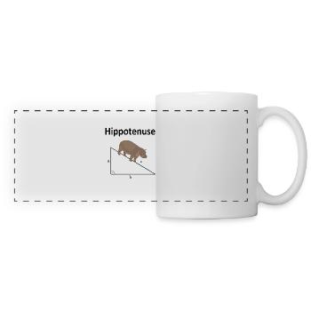 Hippotenuse - Panoramatasse - Weiß - Vorne