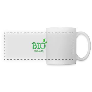 Bio - Panoramatasse - Weiß - Vorne