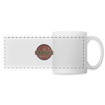 Großvater - Vintage Design - Panoramatasse - Weiß - Vorne