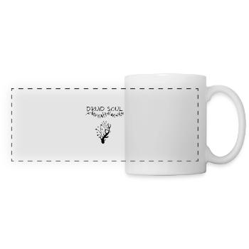 Druid Soul - Mug panoramique contrasté et blanc - blanc - Devant