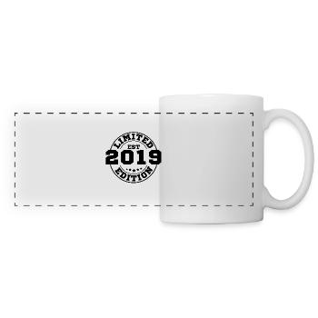 2019 limited edition - Mug panoramique contrasté et blanc - blanc - Devant