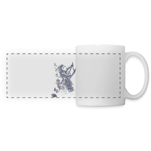 Juillet 69 : Mission Déglinguée - Mug panoramique contrasté et blanc