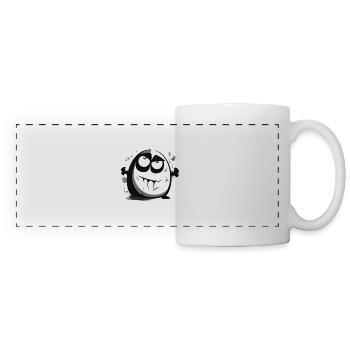 Angry tuber - Panoramic Mug - white - Front