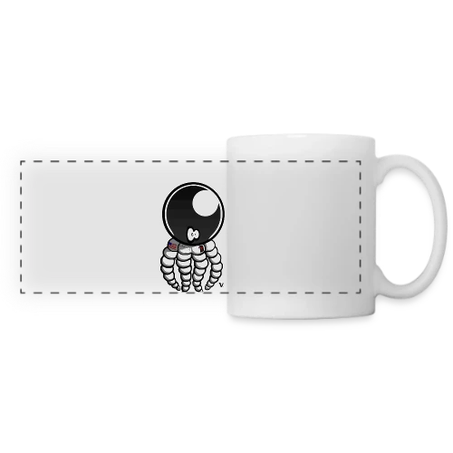 Cosmo Poulpe - Mug panoramique contrasté et blanc