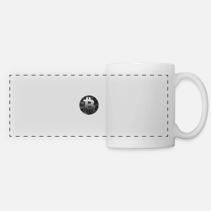 Bitcoin - Panoramic Mug - white