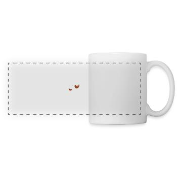 Linux Sudo Apt - Installez le café. - Mug panoramique contrasté et blanc - blanc - Devant
